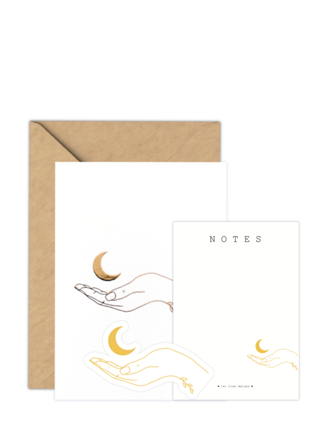 Moon Magic Stationery Set